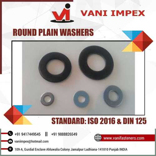 Round Plain Washers