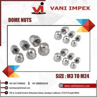 Dome Nuts - Steel Alloy, Corrosion Resistant | Ideal For Secure Fastening Applications
