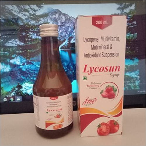 200Ml Lycopene Multivitamin Multimineral And Antioxidant Syrup General Medicines