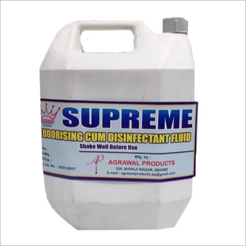 5 Liter Deodorizing Cum Disinfectant Fluid