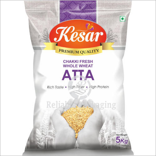 Any Color 5kg Atta Packaging Pouch