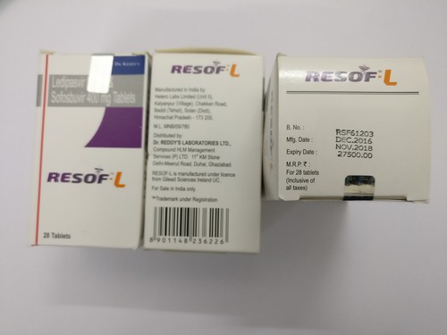 Resof - L Tablet(Lediavespir 90 mg + Sofososbuvir 400 mg)
