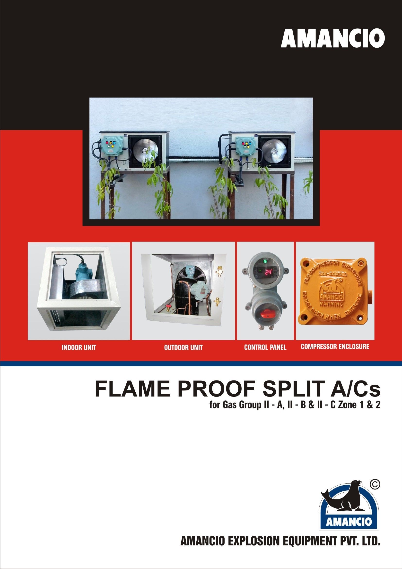 Hvac Flame Proof Air Conditioner