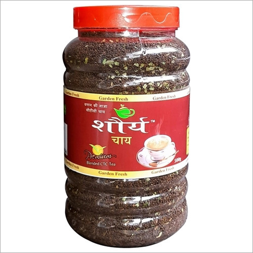 SHOURYA TEA JAR WITH LEAF - 500 GRAMS
