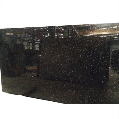 Black Galaxy Granite Kitchen Tops Slab