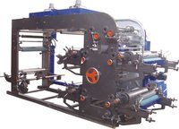 Roll To Roll Flexographic Printing Machine 
