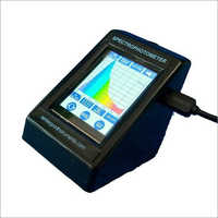 Portable Digital Spectrophotometer - Abs Engineering Plastic, 30 X 22 X 10 Cm, Matte Black | Testing Range 400nm To 700nm, <0.5 Second Test Speed, Whiteness And Color Measurement