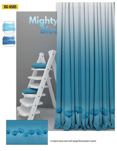 Blackout Digital Print Curtains