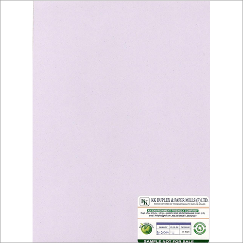 White Kk-2000 Front Duplex Paper