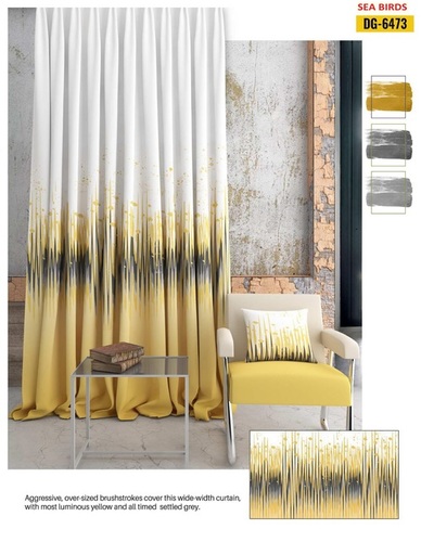 Blackout Digital Print Curtains