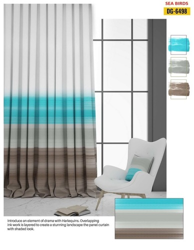 Blackout Digital Print Curtains