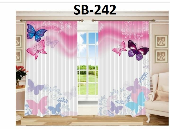 Blackout Digital Print Curtains