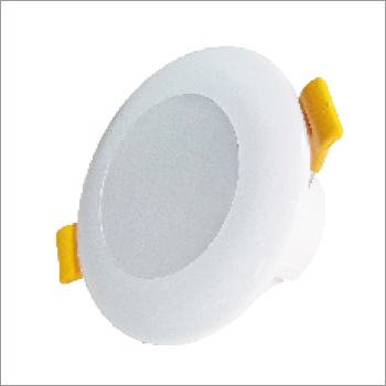 Lush Series 3 Watt LED Downlight - Aluminium Standard Size Cool Day White Round & Rectangular Shapes | Ideal for Industrial & Commercial Applications Warm Light Output