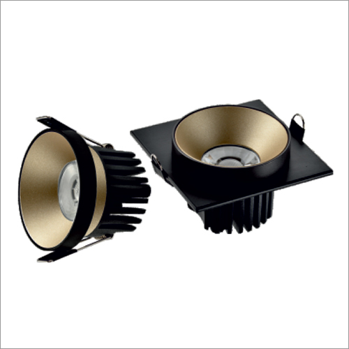 Spectre Series - Aluminium Round 10 Watt LED COB Light | Cool Day White with Warm Light for Industrial and Commercial Use