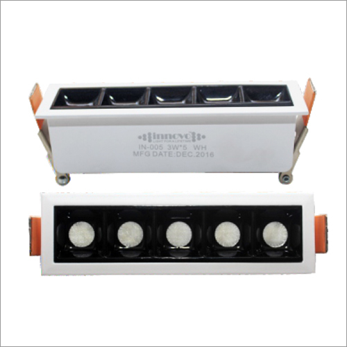 Grill Series - Aluminium Polycarbonate Standard Size Cool Day White Light Color Warm Light for Industrial and Commercial Use