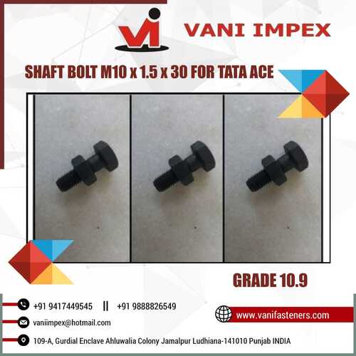 Shaft Bolt M 10 X 1.5 X 30 For Tata Ace