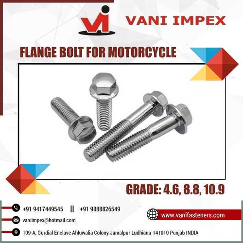 Flange Bolt For Motorcycle