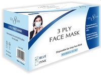 White Paper Face Mask Box