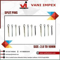 Split Pins - Durable Steel, Versatile Size For Secure Fastening , Ideal For Crafts And Repairs