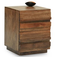 Handmade Two Drawer Bedside Table / End Table