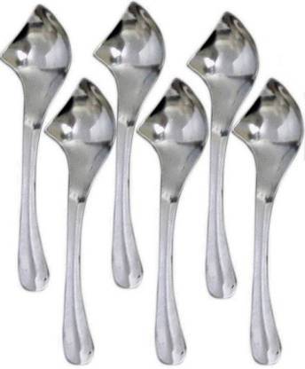 Side Cut Spoon Stainless Steel Ice-cream Spoon Set