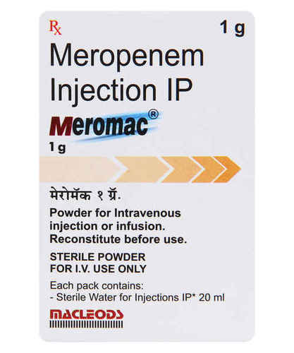 Meromac 1gm Inj (Meropenem)