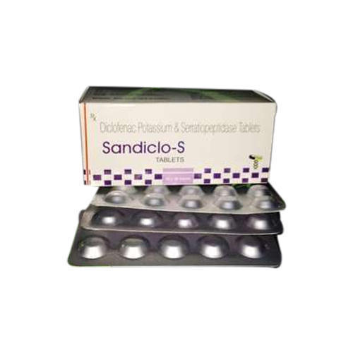 Diclofenac Potassium And Serratiopeptidase Tablets