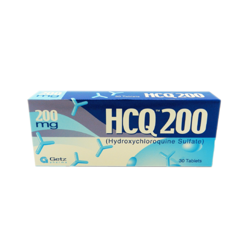 HCQ 200 MG -HYDROXYCHLOROQUINE SULFATE- 30 TABLETS