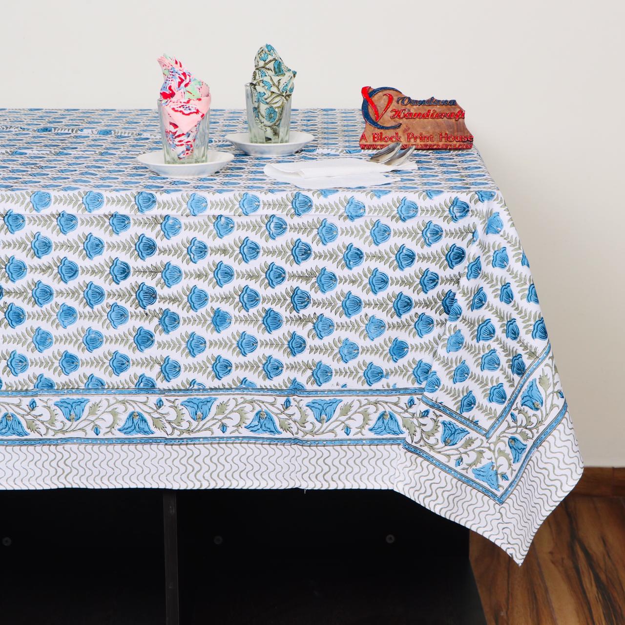 Smart collection Cotton Table Cover