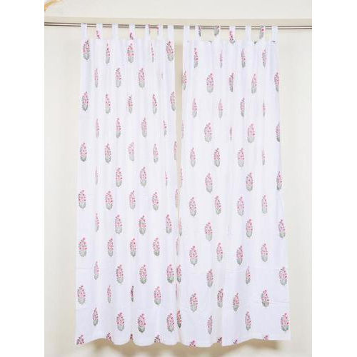 COTTON HAND BLOCK PRINTED JAIPURI CURTAINS