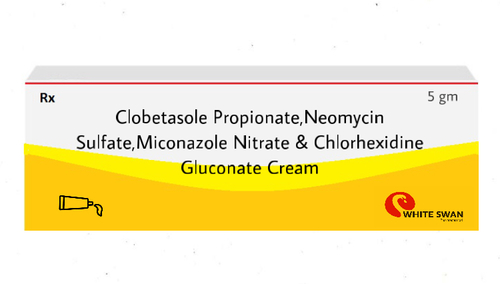 Clobetasol,Neomycin,Miconazole & Chlorhexidine Cream