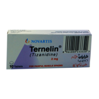 Ternelin -tizanidin- 2 Mg 10 Tablets