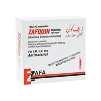 Zafquin Inj Quinine Dihydrochloride 300mg 10ampx2ml