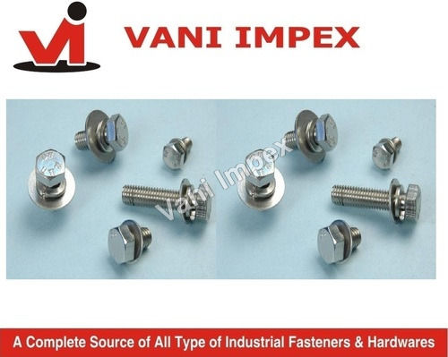 Hex Head Bolt With Plain Washer