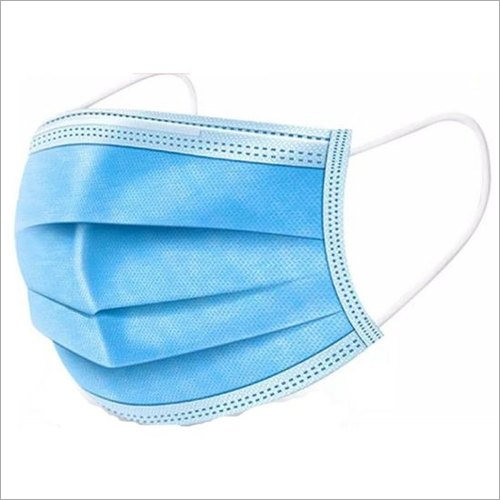 Blue 3 Ply Surgical Disposable Face Mask