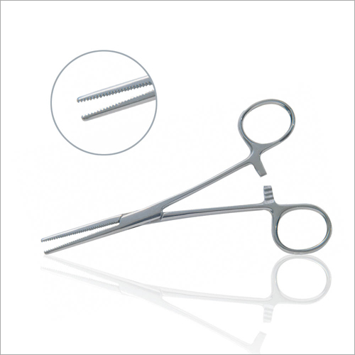 SFS 12.5cm Straight Head Stainless Steel Hemostatic Forceps Surgical Forceps