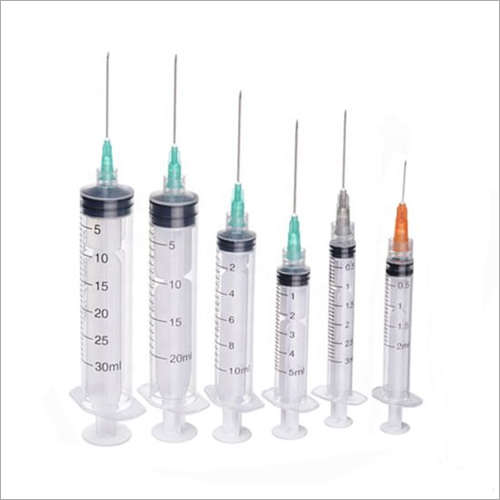 White Medical Disposable Sterilize Syringe