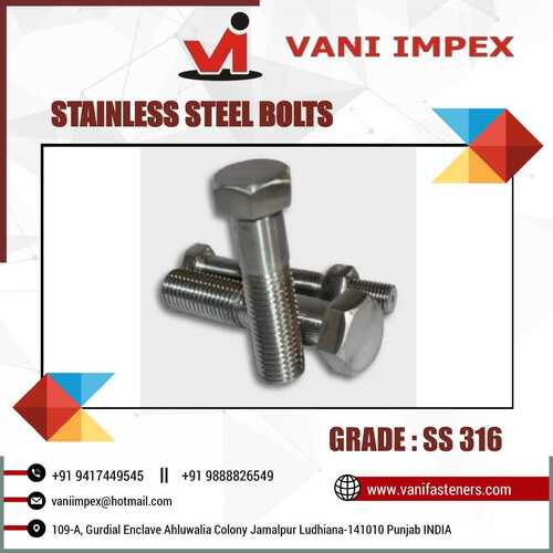 Stainless Steel Hex Bolts