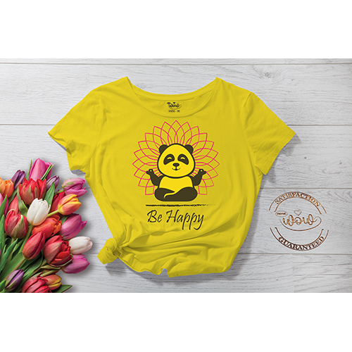 Be Happy Printed TShirt