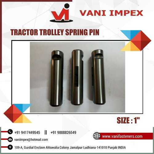 Tractor Trolley Spring Pin 1 INCH