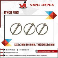 Lynch Pins - Durable Steel Composition, Heavy-duty Design For Enhanced Load Stability