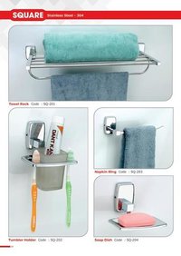 Square Bath Set SS (304)