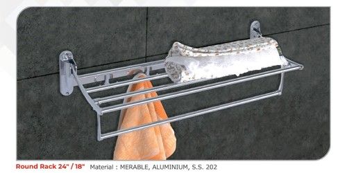 Stainless Steel Towel Rack 24"/18" Ss (202)