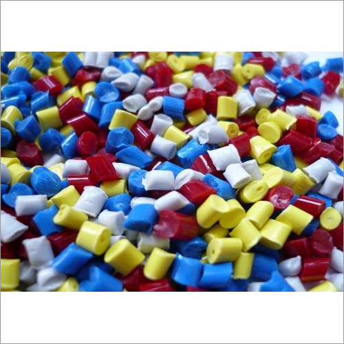 Multicolor Recycled Plastic Granules