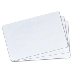 PVC WHITE CARDS