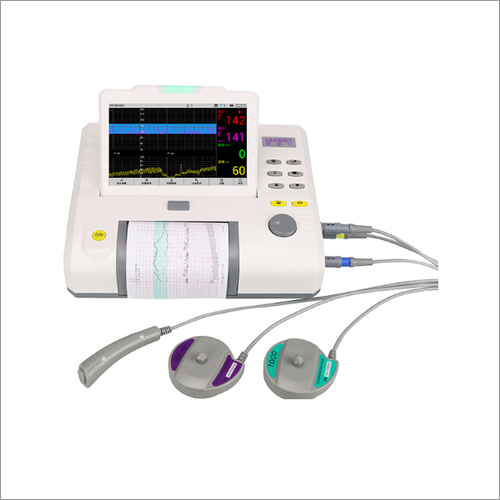 Hospital Fetal Maternal Monitor - 7" LED Display, 1.75kg Weight, 220-240 Volt Power, 1.0MHz Frequency, Measurement Range 0-100 Units