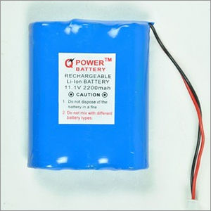 11.1V Rechargeable Li-Ion Battery