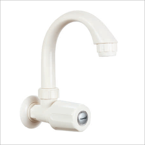 White Color Junior Sink Cock - Size: Standard