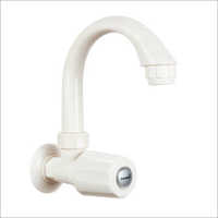 White Color Junior Sink Cock - Size: Standard