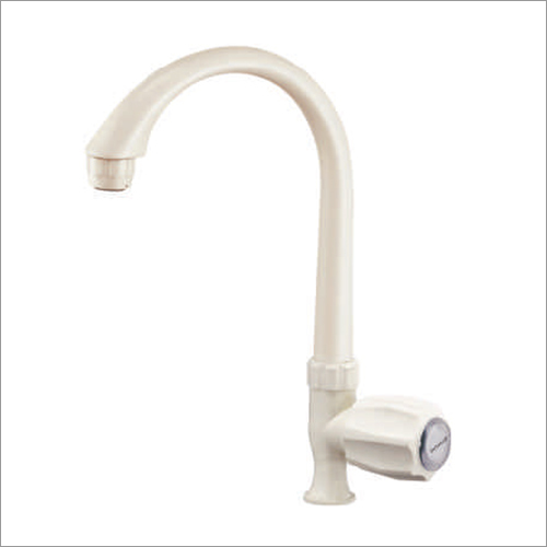 Sanituf Swan Neck Ptmt Star Tall Neck Faucet - Color: White
